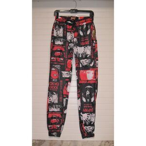 Fresh Prints Of Tokyo By Drill Clothing Blk/White/Red Joggers Size S NWT